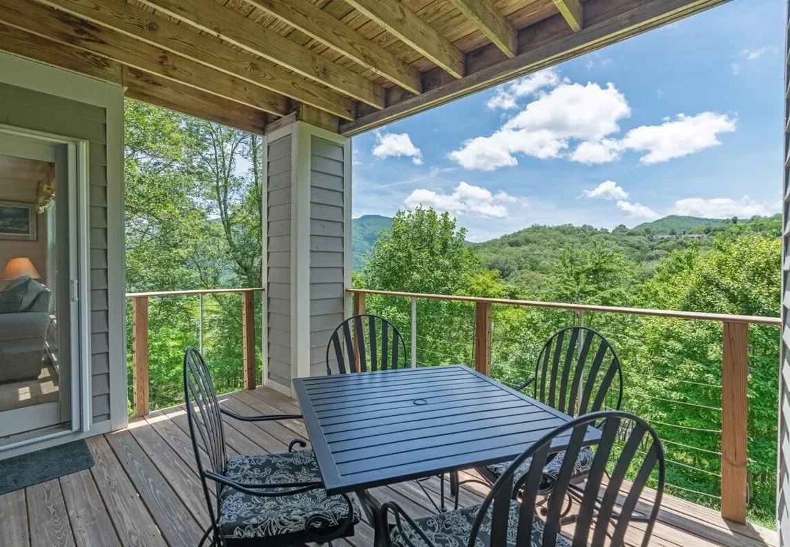 Beautiful view condo rental Blue Ridge Mountains
